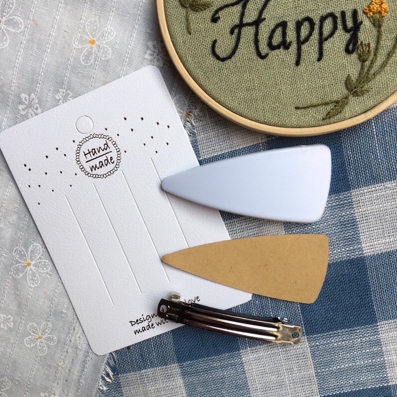 Set phôi kẹp tóc nửa sau