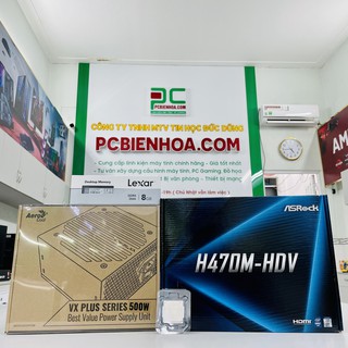Combo 10400 +H470 +8G + 500W mới 36 tháng