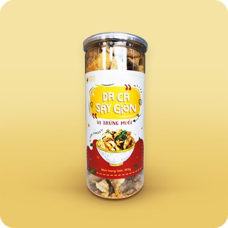 DA CÁ SẤY GIÒN VỊ TRỨNG MUỐI HỘP 100 GRAM