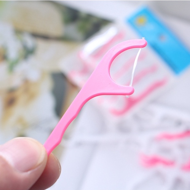 Túi 25 chỉ nha khoa,vệ sinh răng miệng siêu mỏng