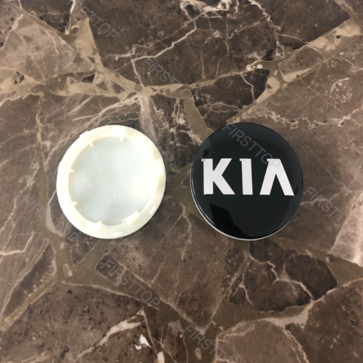 Logo Gắn Vành Bánh Xe Hơi Kia Đường Kính 58mm