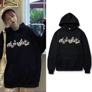 Áo hoodie palm angels bướm form rộng unisex freeship toàn quốc MS02