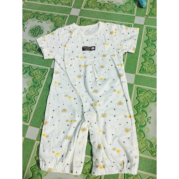 Body dài cho bé organic Hàn ss-6kg