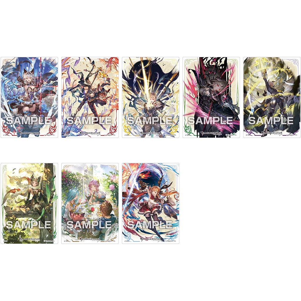 Thẻ bài sưu tập Clear Card Granblue Fantasy 3 - Ensky