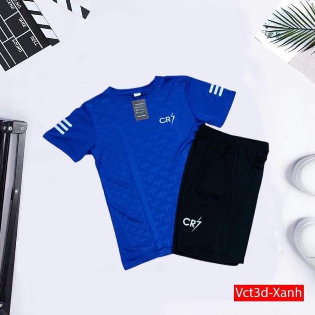 Bộ Quần Áo Thể Thao Nam, Bộ Đồ Nam Thun Lạnh 4 Màu CR7 Hàng Cao Cấp Loại 1 | BigBuy360 - bigbuy360.vn