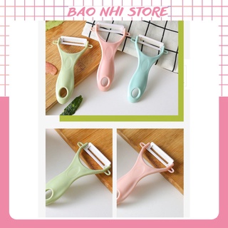 Dụng cụ nạo gọt trái cây, rau củ quả lưỡi sứ 88114 BẢO NHI SHOP