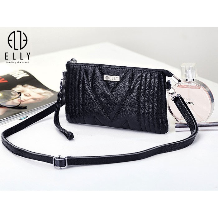 Túi clutch nữ cao cấp da thật ELLY – EC18