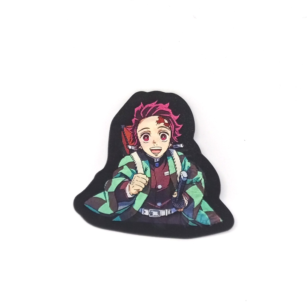 Sticker 3D Demon Slayers dán điện thoại - laptop - ô tô chống nước