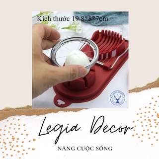 Dụng cụ cắt trứng luộc, Máy cắt trứng, Cắt trứng siêu xinh, Khuôn trứng