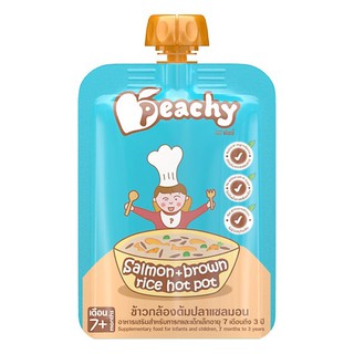 Súp cá hồi và gạo lứt - 125g