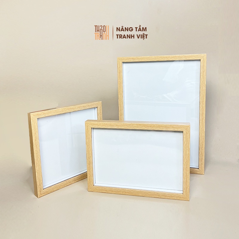 Khung Hộp 3D (A4, 21x30cm) Sâu 1.5cm - Khung Tiêu Bản Trưng Bày Đồ Vật Trang Trí Treo Tường