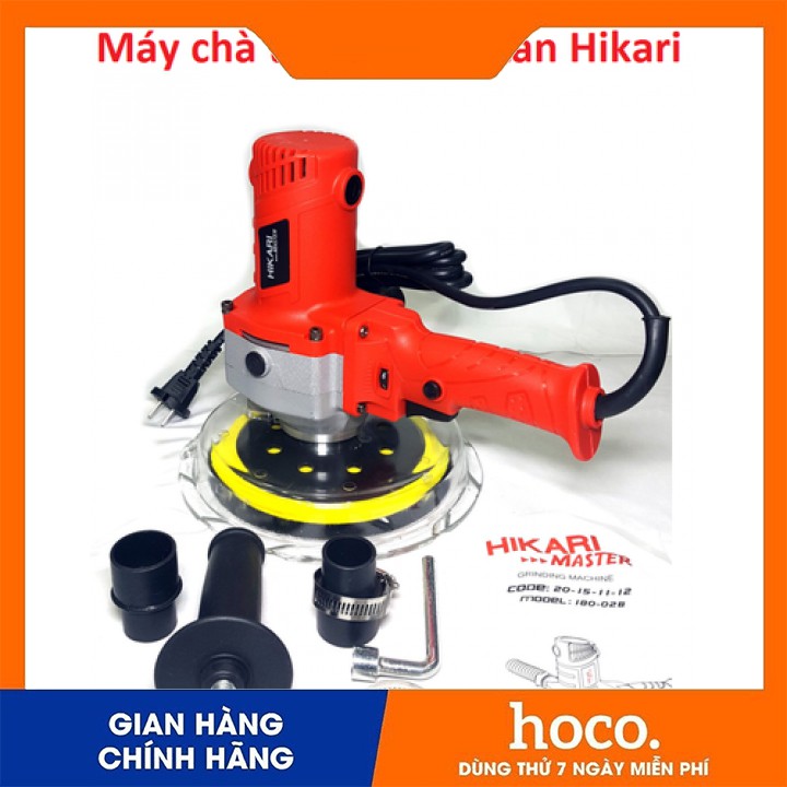 máy chà tường hikari-có hút bụi-HKR180-02B