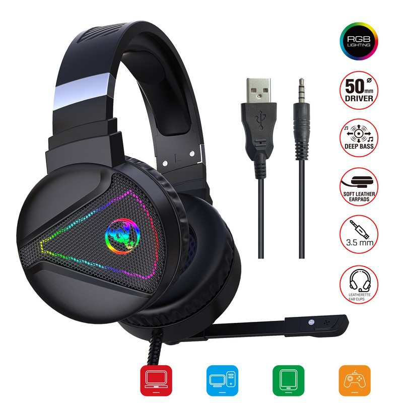 Tai Nghe F16 Led Gaming Headset 7.1