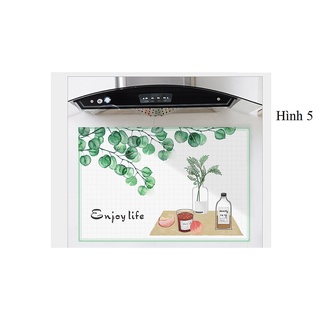 Giấy Dán Bếp Cách Nhiệt 3D Mẫu Mới, Decal Dán Bếp