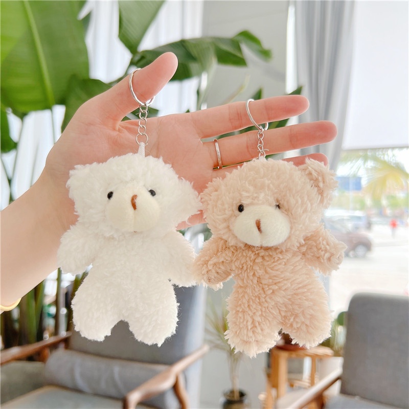 Móc khóa bông DABU hình bơ, hình đám mây, hình cà rốt, hình bé gấu dễ thương