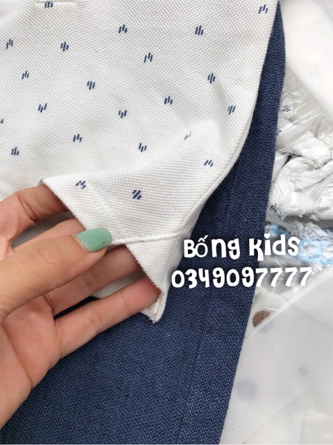 Bộ Polo Bé Trai Xương Rồng Đũi Kiabi