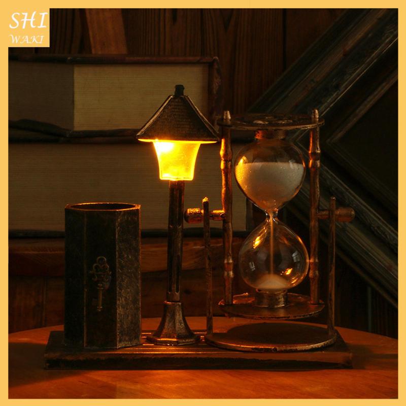 Đồng Hồ Cát Thủy Tinh Để Bàn Trang Trí Nhà Cửa Phong Cách Retro