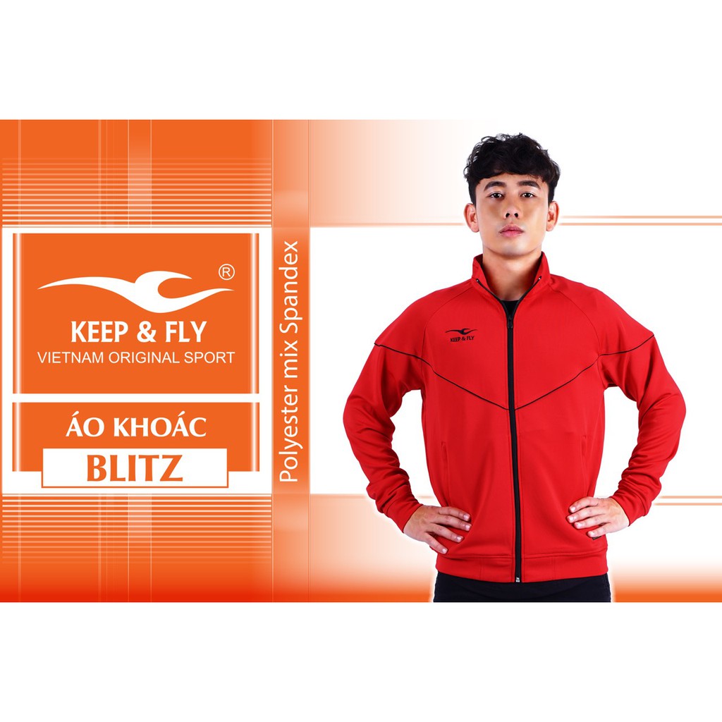Áo khoác thể thao Keep &amp; Fly chính hãng | 6 màu