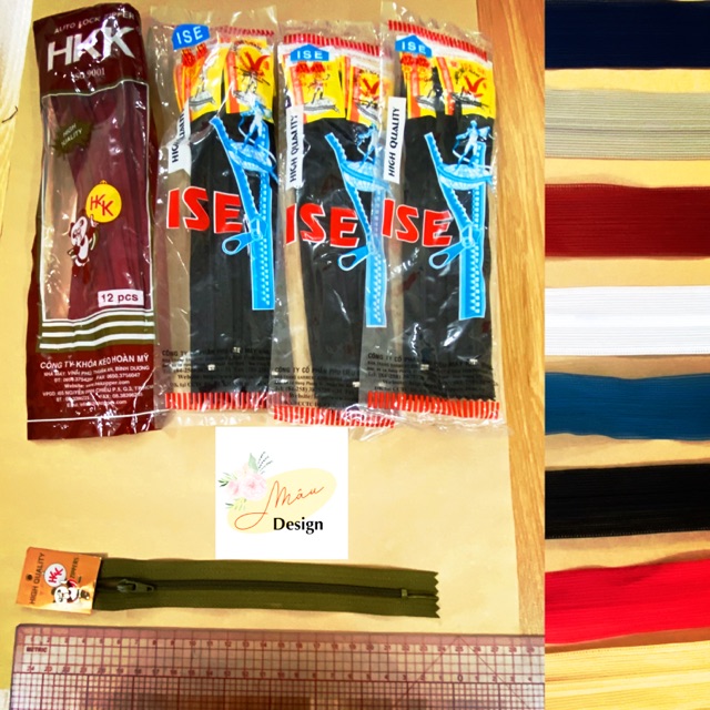 Khoá 20cm/ đủ màu