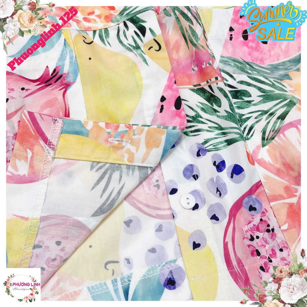 [Mã FAMARAL1 giảm 10K đơn 50K] ÁO HOA ZR CROP CỰC HOT