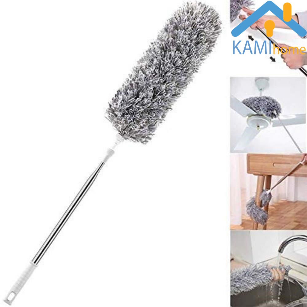 Chổi quét trần nhà Điều chỉnh độ dài 250cm cán inox chỉnh mọi góc cạnh KMVN 70037