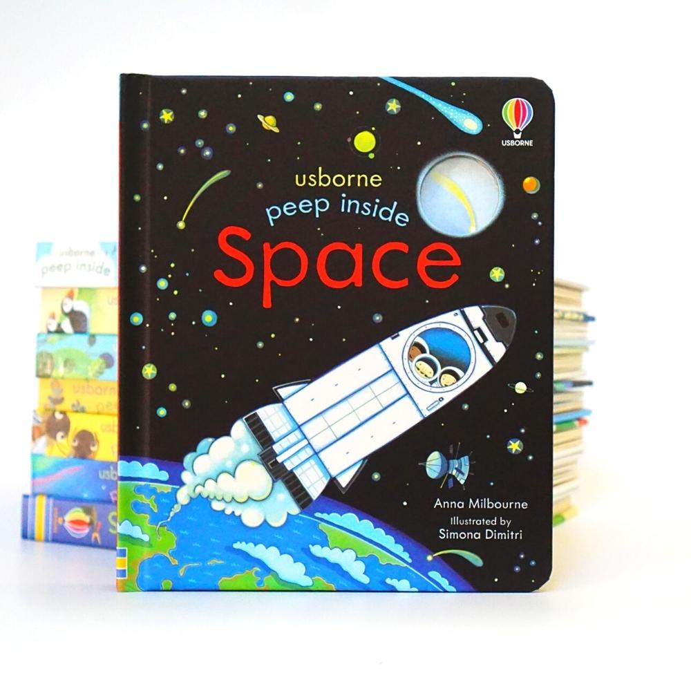 Sách cho bé Khám phá không gian Peep Inside Space