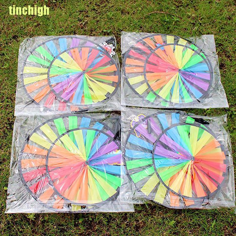 Lồng Gió 2 Tầng Xoay Tròn Nhiều Màu Sắc Dễ Thương Cho Bé