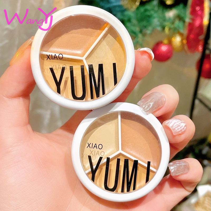 Kem Che Khuyết Điểm 3 Màu Che Phủ Quầng Thâm Mụn Và Mụn Hiệu Quả