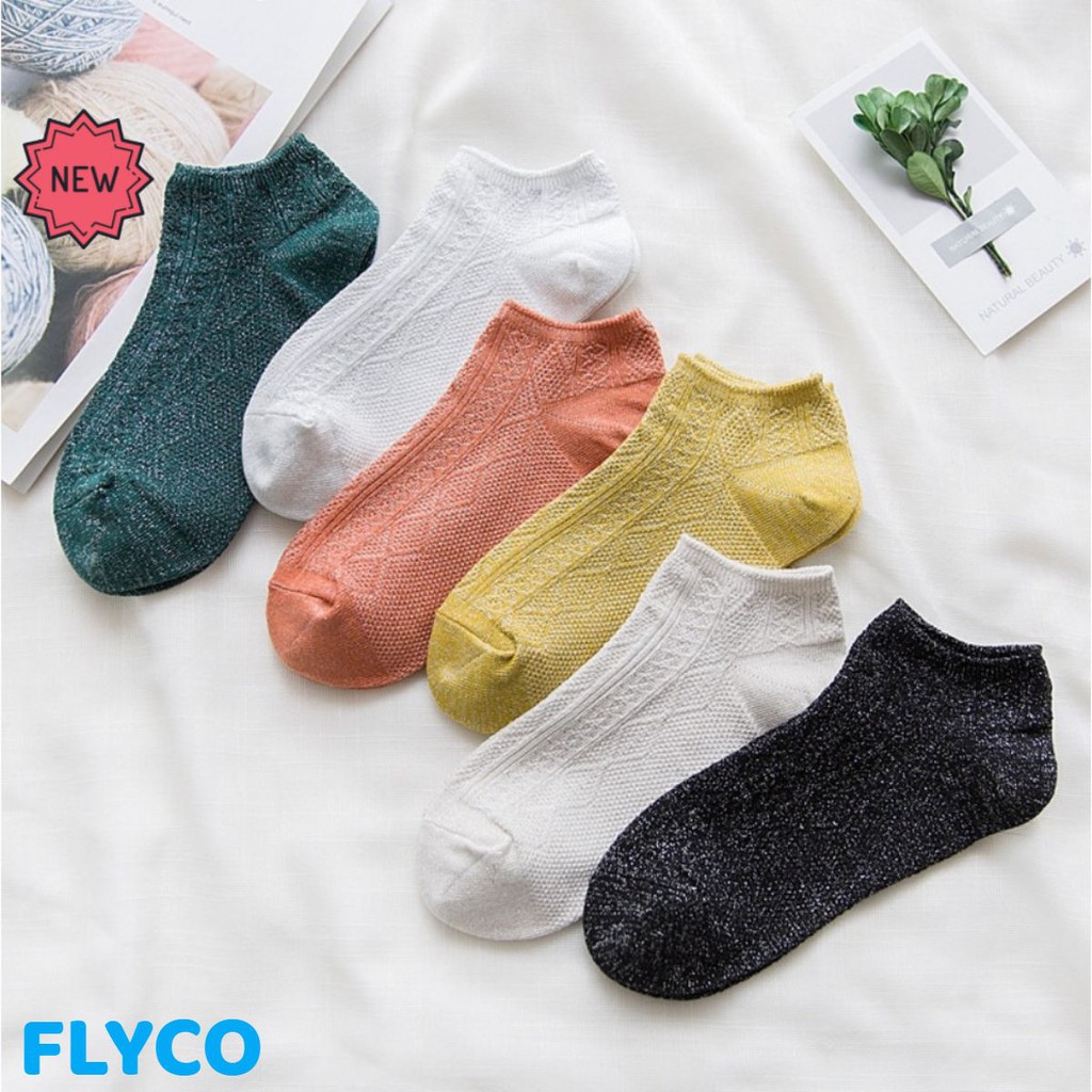 Women's Socks - Tất nữ cổ ngắn z8831 - Hàng Nội Địa Trung Flyco