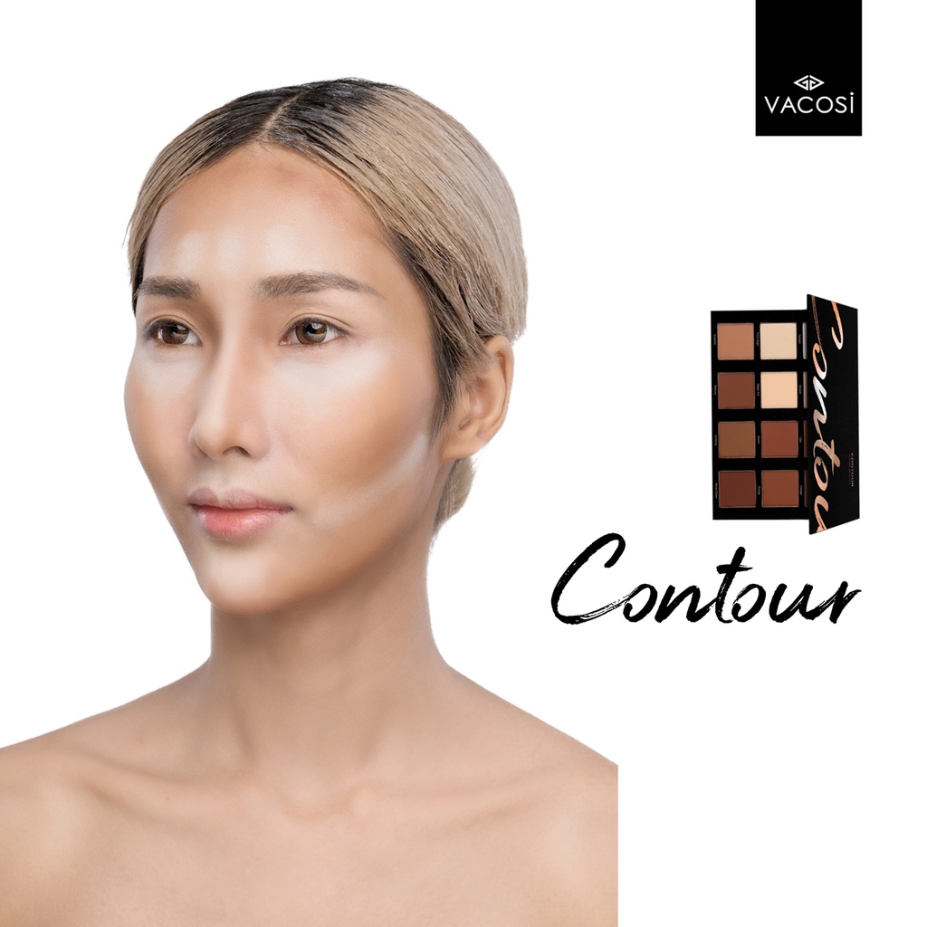 [Mua 2 Giảm 40%] BẢNG TẠO KHỐI CHUYÊN NGHIỆP VACOSI 12 Ô - 12HS HIGHLIGHT & SHADING | BigBuy360 - bigbuy360.vn