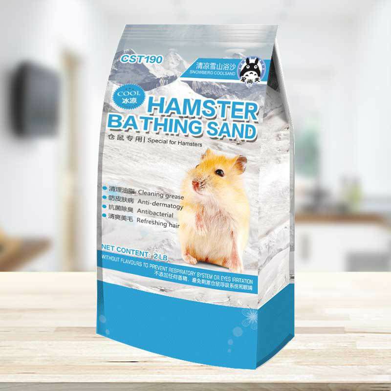 Cát tắm tuyết tự nhiên cho hamster