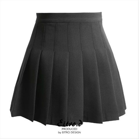 Chân Váy Chữ A Lưng Cao Xếp Ly Thời Trang Cho Nữ
