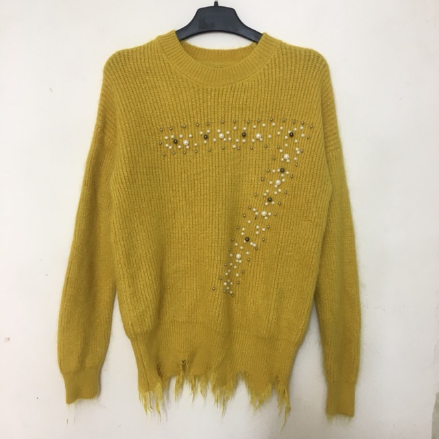 [Sale] Áo len lông thỏ