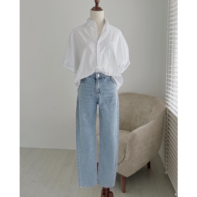 Sơ mi cộc tay basic
