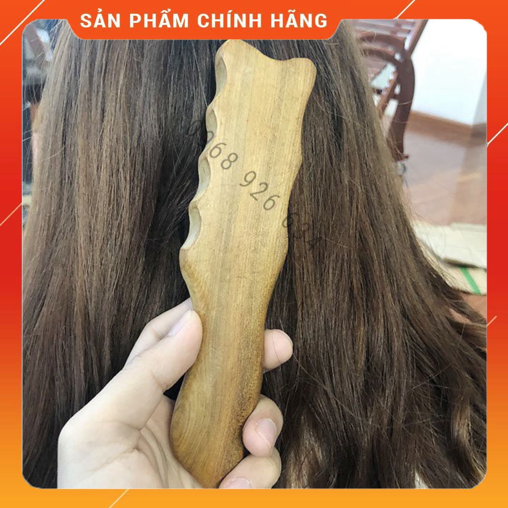 Dụng cụ massageFREESHIPLược mát xa da đầu bằng gỗ thơm cao cấp