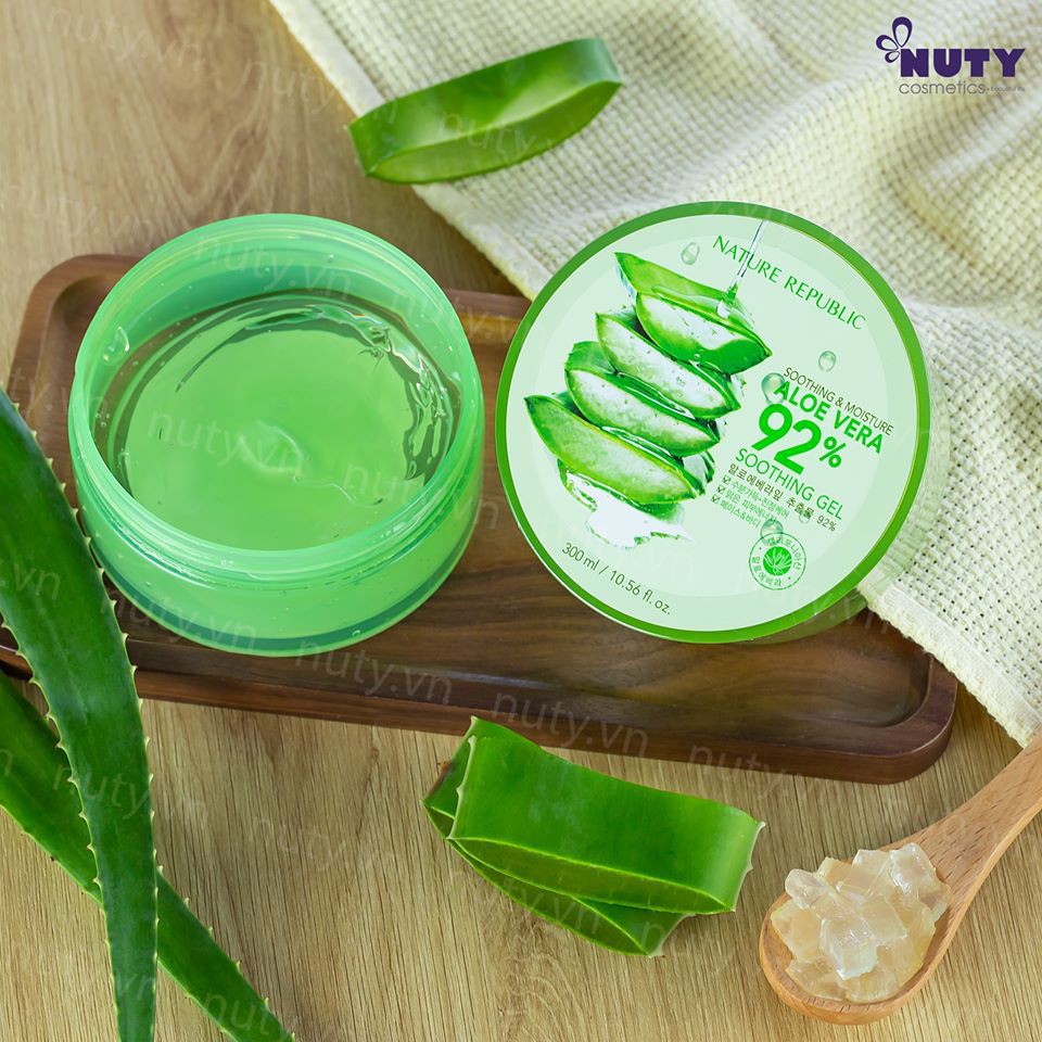 Gel Dưỡng Da Lô Hội Nature Republic Aloe Vera 92% Soothing Gel