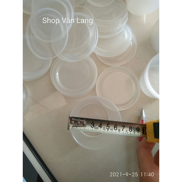 20 Hũ Nhựa Làm Caramen Loại To Hũ Làm Sữa Chua Thạch Rau Câu Có Nắp