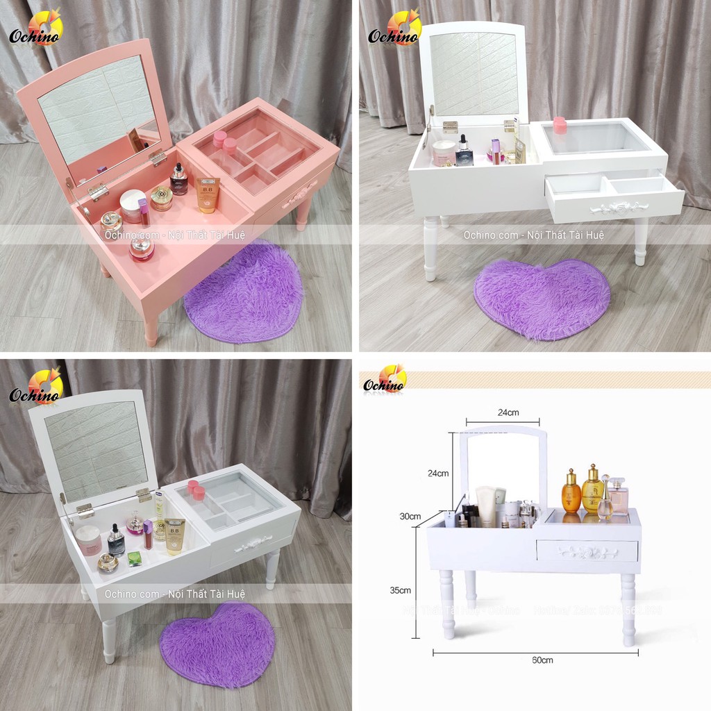 Bàn Phấn Mini, Bàn Trang điểm Mini Nhỏ Xinh | BigBuy360 - bigbuy360.vn