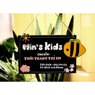 R24_BẢNG GỖ TÊN SHOP THEO YÊU CẦU