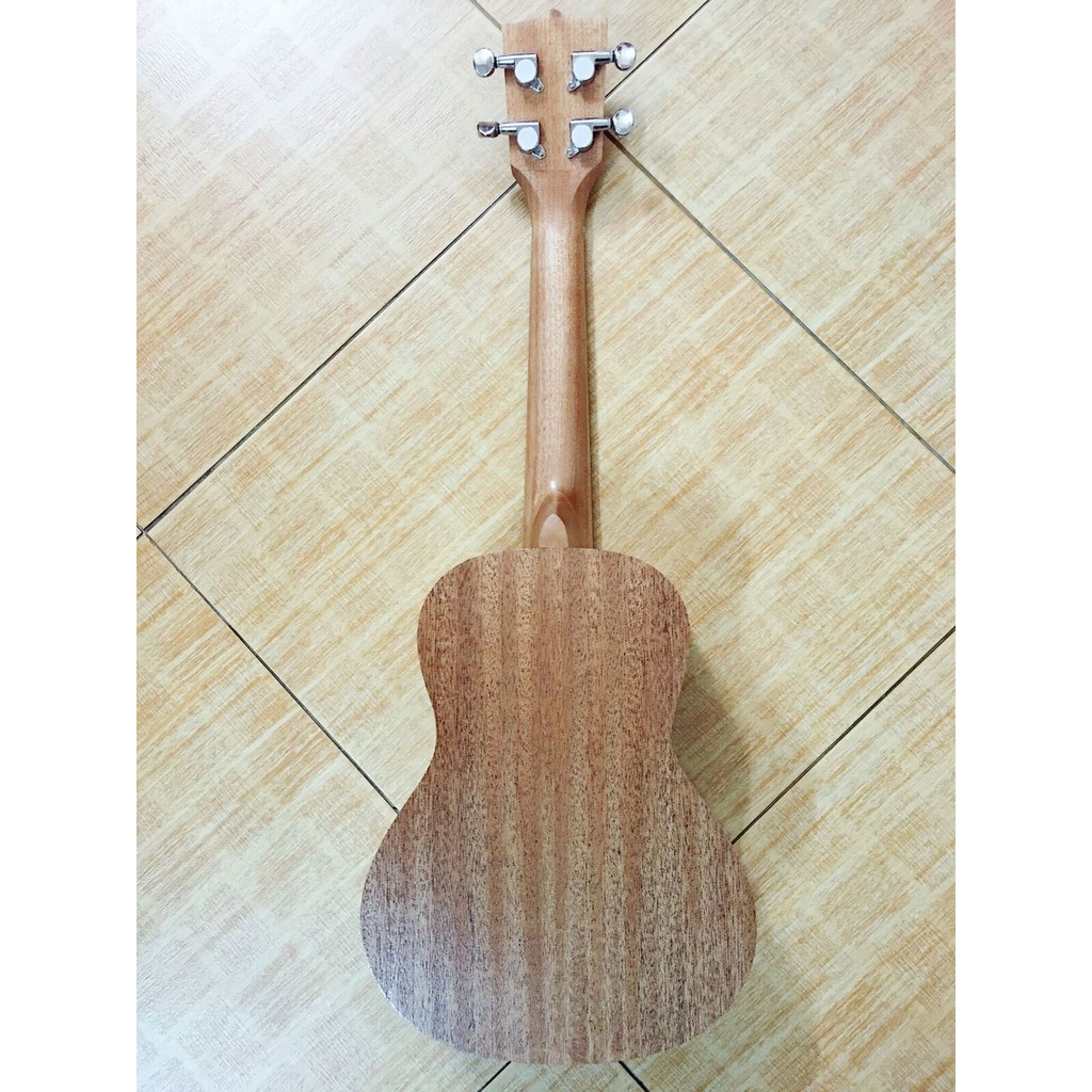 ( BIG SALE ) Đàn Ukulele Concert Gỗ size 23 Sáng hoa văn giá rẻ, chất lượng tốt - HÀNG CÓ SẴN