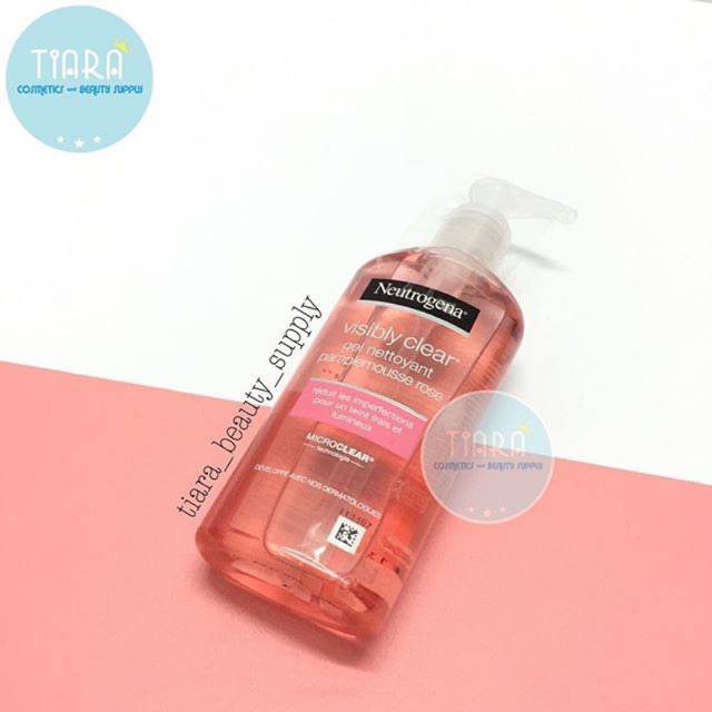 SỮA RỬA MẶT NEUTROGENA VISIBLY CLEAR PINK GRAPEFRUIT FACIAL WASH