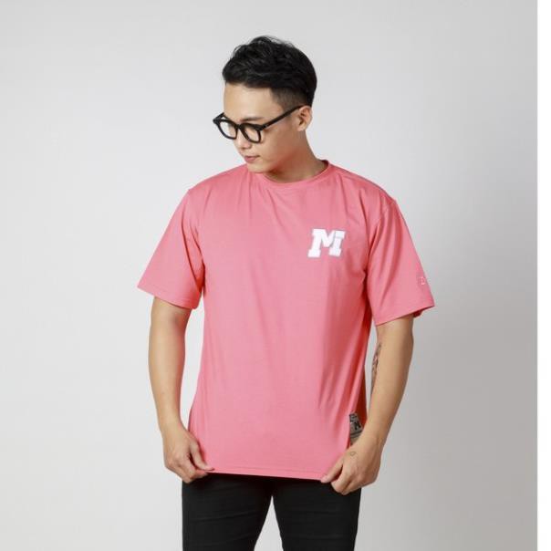 Áo thun Form Rộng Tay Lỡ Unisex phông nam nữ Thêu Logo M Cao Cấp Local Brand Mi Midori Chính hãng