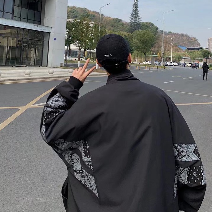 Áo khoác nam form rộng vải dù cao cấp áo bomber thời trang Hàn Quốc dáng Unisex nam nữ bigsize gió 2 lớp phong cách cực chất top Jacket