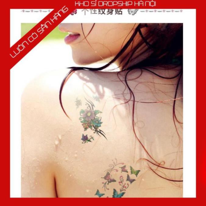 Hình xăm mini nhỏ đẹp dán chân tay lưng tạm thời cho nam nữ xinh cute tattoo nghệ thuật  KSHN