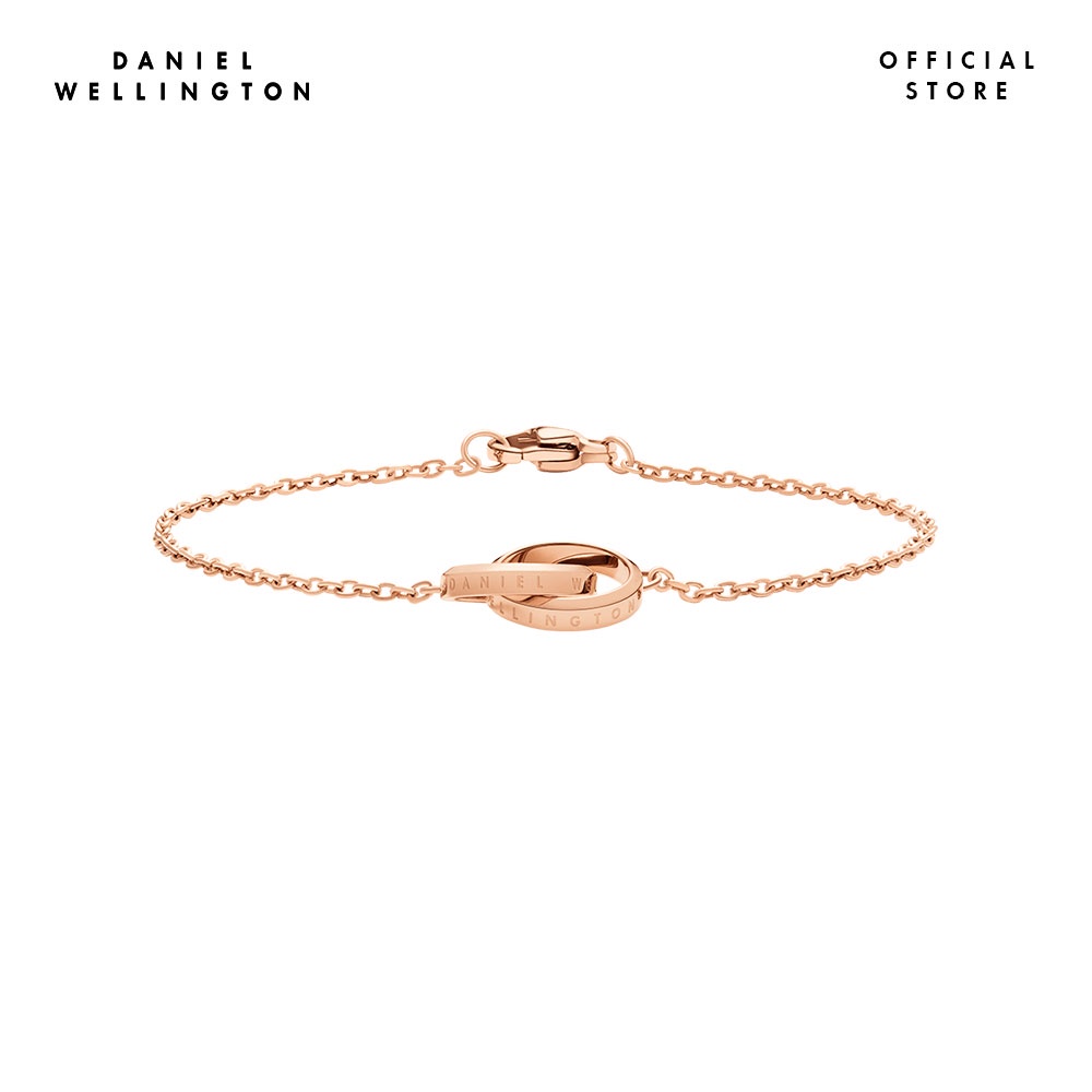 Vòng tay Daniel Wellington màu vàng hồng Elan Unity Bracelet