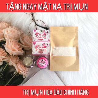 Kem trị mụn thuốc bắc hoa đào