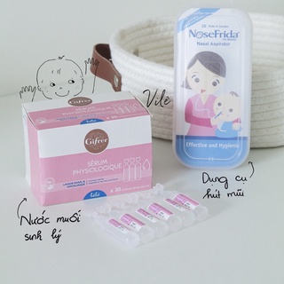 Nước muối sinh lý Gifer tép hồng