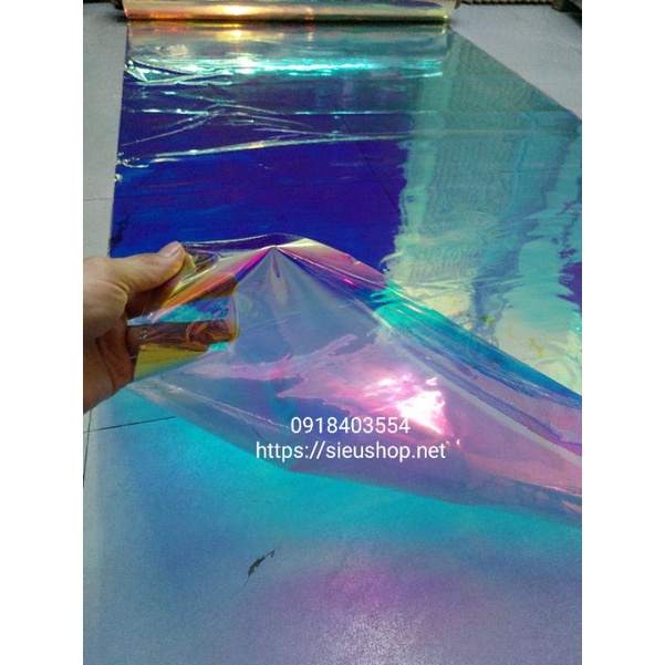 Màn Nhựa Hologram 7 Màu