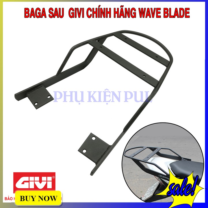 Baga Sau Givi Wave Blade Hàng Chính Hãng Gắn Được Thùng Sau