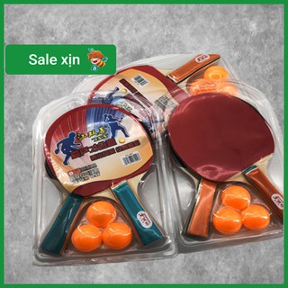 Bộ Vợt Bóng Bàn Kèm 3 bóng cho người mới chơi